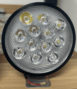 פנס חשמלי לד עגול גדול L2